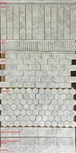 Bianco Carrara Mosaic