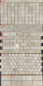 Crema Marfil Mosaic